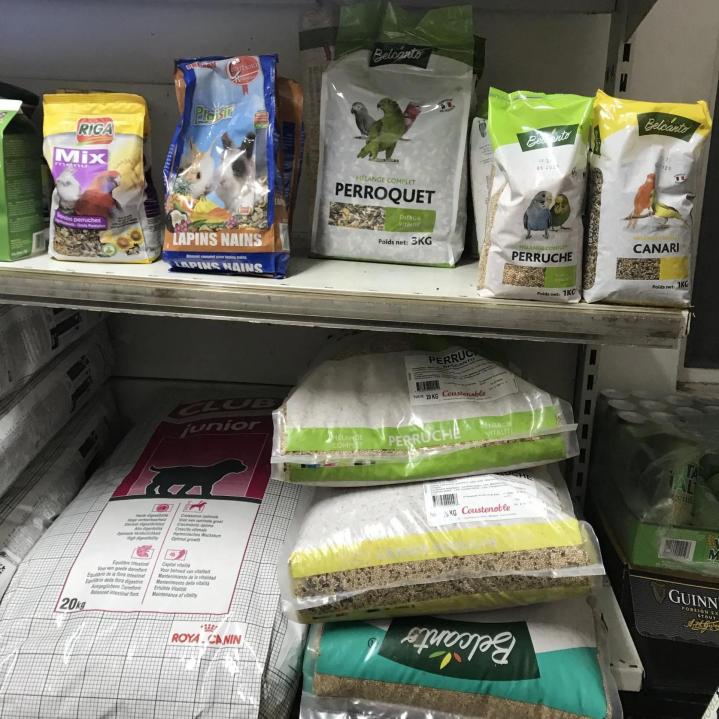 Une large gamme de matériaux pour animaux